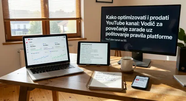 Kako optimizovati i prodati YouTube kanal: Vodič za povećanje zarade uz poštovanje pravila platforme