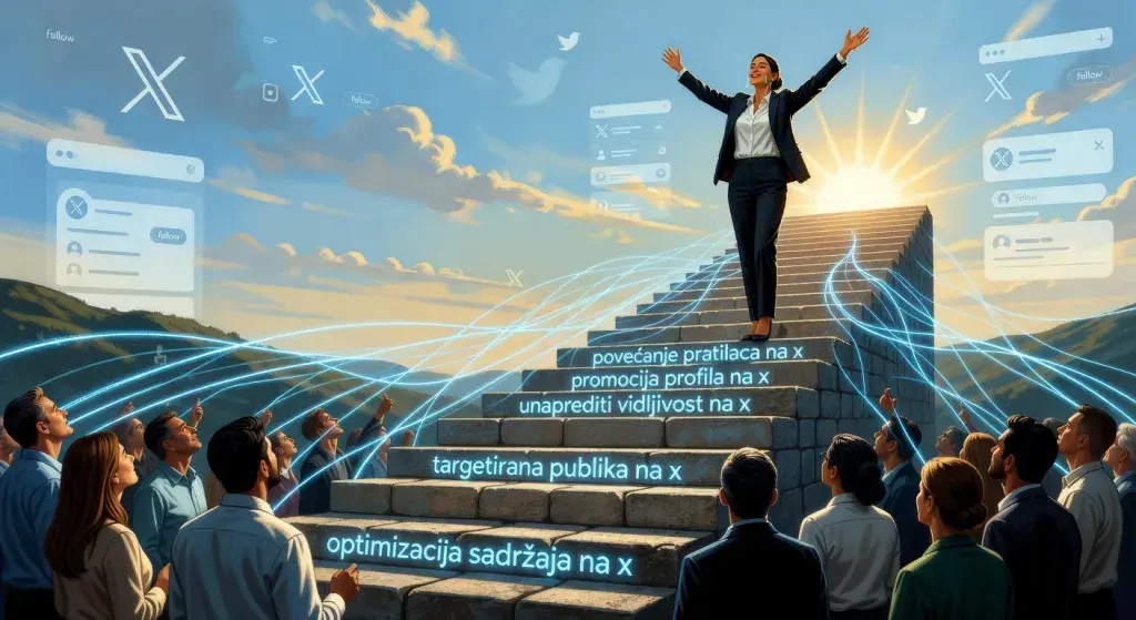 Kako efikasno povećati broj pratilaca i unaprediti vidljivost vašeg poslovnog profila na X: Vodič za optimizaciju sadržaja i ciljanje publike