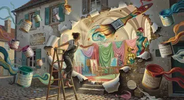 Pribor za kućno farbanje: transformativne zidne završne obrade